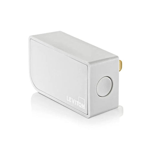 White compact plug-in WiFi Bridge For No Neutral Decora Smart Dimmers And Switches DN6HD And DN15S Connects To My Smart Home App