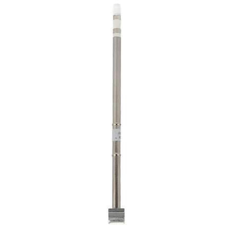 Top Tier Chisel Soldering Iron Tip T12 for fast heating circuit board repair, stainless steel tip, designed for precise soldering.
