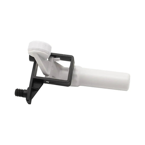 Close-up of Real Time Water Tank Level Sensor for Agricultural Drone with Live Readouts and Easy Install, plastic and metal parts.