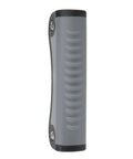 Side view of T-2 Scuba Toolpack Multi Tool handle, gray with black ends, part of wearable wrist slate for regulator repair.