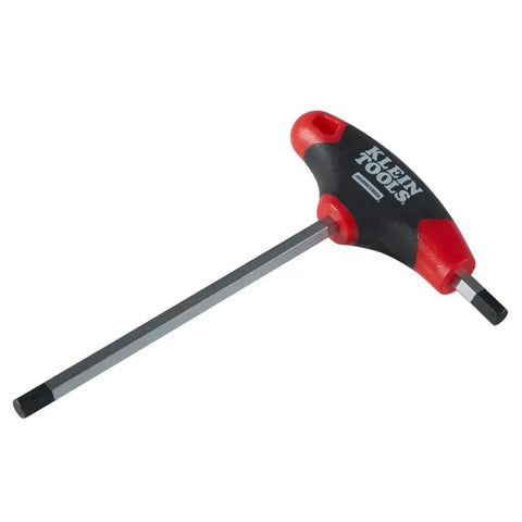Journeyman Five Sixteenth Inch Hex Key With T Handle, 6 Inch Long, Soft Touch Grip For Max Torque, Blade Through Handle Design, Laser Etched Sizes, Tip Ident, Hang Hole, Chamfered End For Easy Use
