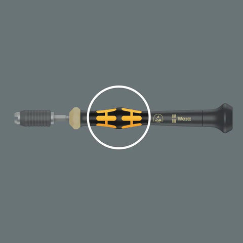 Pro Grade Pre Set Adjustable Torque Screwdriver With Quick Release Chuck For ESD Safe Micro Precision 0.02 To 0.11 Nm Kraftform Micro