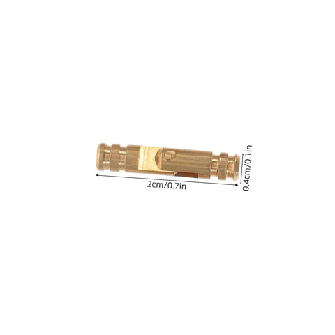 Beefy Brass Barrel Hinges Set, 25 Pcs for Jewelry Boxes, Concealed Hidden Cylindrical Hinge with measurements shown