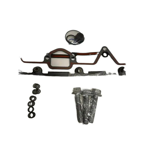 Top Shelf Upper Gasket Kit For Cummins Ism Qsm M11 Diesel Truck Engine Replacement Sets with gaskets and bolts.