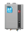 Whopping Natural Gas Tankless Water Heater Delivering Endless Hot Water At 9.5 Gallons Per Minute With 199 Thousand Btus for whole house.