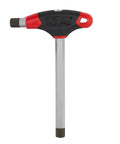 Go-To Journeyman T Handle Hex Key Half Inch Six Inch Length For High Torque Fasteners With Blade Through Handle Design, Soft Touch Grips