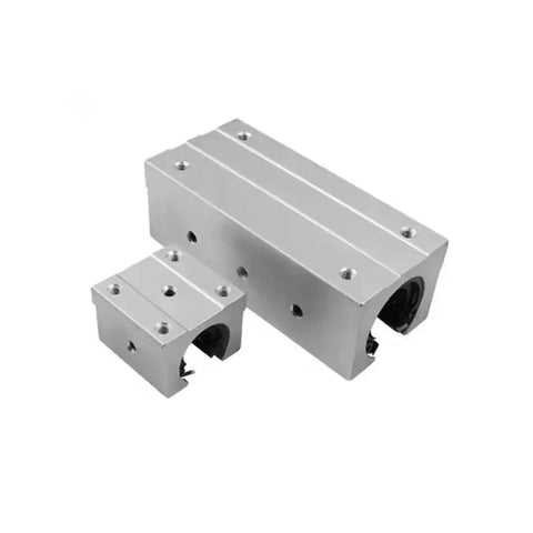 Dope Smooth SBR Linear Ball Bearing Block Kit For 12mm To 40mm Linear Guide Rails shown from side view