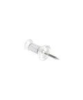 Real Deal Push Pins With Clear Plastic Heads And Built Tough Steel Points For Bulletin Cork Boards Poster Mounting Photos Home Craft Projects 200 Count, clear push pin with steel point.