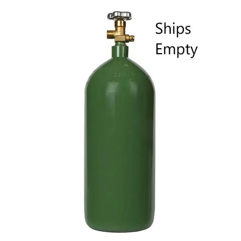 40 Cu Ft Pro Grade Steel Oxygen Cylinder With CGA540 Valve DOT Approved Portable Oxygen Tank For Medical Oxy Acetylene Welding