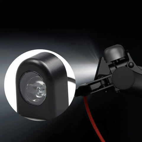 All Weather Waterproof LED Scooter Headlight Front Lamp With Clear Lens For Electric Scooters Replacement Headlight For Xiaomi M365 Series M365 1S Pro Low Power Consumption Seriously Bright