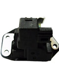 No Sweat Swap Tailgate Latch Lock Mechanism For Koleos Rear Door Assembly showing side view, black plastic with metal mount for direct replacement.