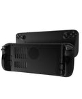 Back view of Premium Beefed Up Replacement Back Plate Shell Cover for Steam Deck with cooling vent
