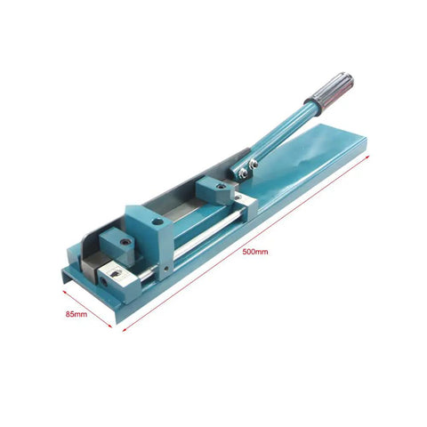 Heavy Duty PVC Trunking Cutter For Wiring Ducts Manual Adjustable 45 And 90 Degree Angles with wide base and long handle