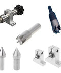 Live Bearing Tailstock Center Thimble With Seat for DIY Lathe Parts and Woodworking High Precision Bearings in multiple views