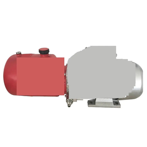 Heavy Duty Hydraulic Power Unit With 220V Car Lift Pump And 2200W Electric Motor built for auto garages with red casing.