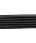 Close-up of Top Load Washing Machine Drive Belt Replacement 37 1/4 Inch 6 Rib Black Rubber Power Transmission Belt