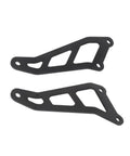 Dope Exhaust Hanger Bracket For Vtr1000 Sp2 Bike With Twin Pipe Kit To Hold Mufflers Tight And Look Rad On Your Ride Today, black metal brackets