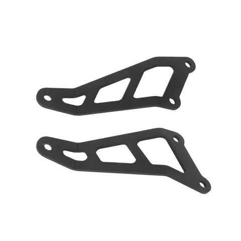 Dope Exhaust Hanger Bracket For Vtr1000 Sp2 Bike With Twin Pipe Kit To Hold Mufflers Tight And Look Rad On Your Ride Today, black metal brackets
