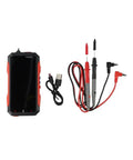 Rechargeable Smart Digital Multimeter Tester For Home And Industrial Electrical Projects with test leads and charging cable