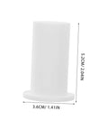 Premium Silicone Antenna Protectors And Wall Hole Plugs For Seamless Drywall Cable Routing. Durable Grommets Shield Cables From Damage, Keep Your Home Aesthetic Clean, Easy Install, Heavy Duty Internal Wire Management Kits, Save Time And Look Cool! white silicone plug 5.2cm x 3.6cm