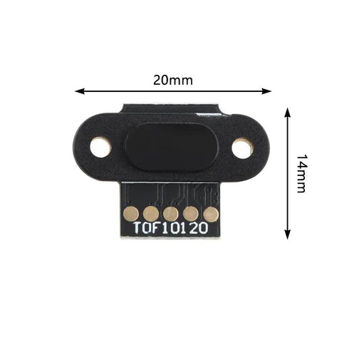 High Precision Laser ToF Distance Sensor Module Featuring Bullseye Precision And Rock Solid Stability Designed For Robot Navigation Agv Routing Industrial Automation And Pro Tech Hobby Builds
