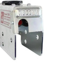 Heavy Duty Surge Brake Actuator For Hydraulic Drum Brakes 7500 Lbs Capacity side view with tough zinc plated finish.