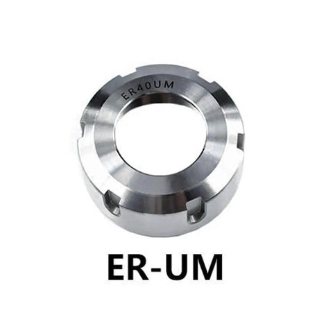 Solid Clamping Collet Nut 1Pc UM Type ER25 ER32 ER40 Chuck For CNC Lathe Mill Router Bit Holder 2 Inch Durable Tool Gear Upgrade