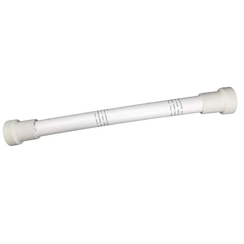 One Inch PVC Lock Flexible Repair Coupling for Schedule 40 PVC Pipe with no glue quick install, stainless teeth, and O ring for watertight seal