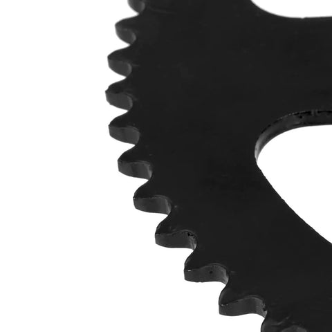 Close-up of Go Kart Sprocket 60 Tooth Rear Drive Sprocket 51mm Bore for Predator 79cc 212cc 420cc showing tooth details.