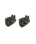 Chevy Sun Visor Clip Holder Gray Two Pack Durable Clip Fits Silverado Sierra Tahoe Yukon Suburban 1999 2006 Fast Easy Install Visor Accessory For Truck SUV