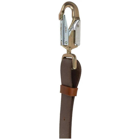 Positioning Strap With Six Point Five Inch Snap Hook Five Thousand Pound Rating Seven Foot Long Six Ply Klein Kord Webbing