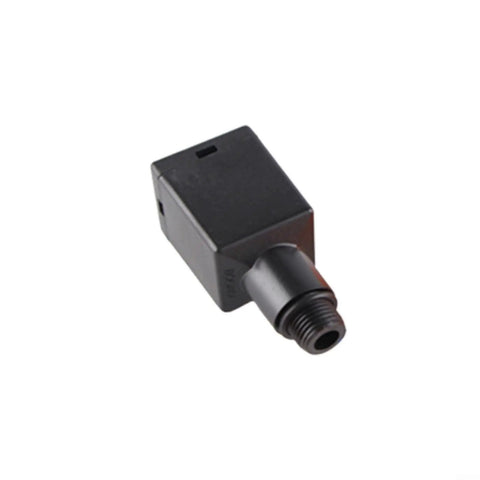 15.5mm Male Threaded Oil Breather Kit For Air Compressors - Black Plastic, Three Eighth Inch Thread, Plug-And-Play Breather, Oil-Resistant And Long-Lasting Body For Smooth Compressor Operation., black threaded oil breather for air compressors