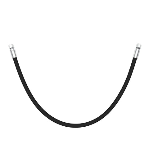 Heavy Duty Mini Excavator Hydraulic Hoses Set 32 Inch With One Quarter Inch Connectors Two Pack High Pressure Rubber Hoses