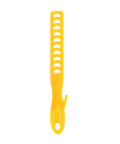 Durable 9 Inch Paint Roller Kit With Extended Telescopic Pole And Non Slip Grip For Knocking Out High Ceilings And Quick Wall Refreshes Without Any Ladder Hassle. Yellow paint roller handle with grip.