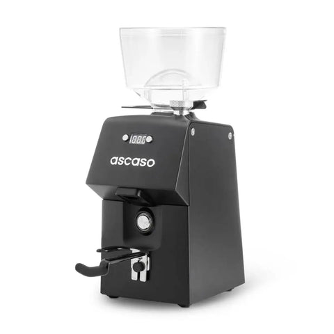 Compact 64mm Flat Steel Burr Coffee Grinder For Home Espresso Cold Brew And Manual Single Dose Brewing Space Saving Design