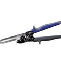 Heavy Duty HVAC Cutter Tool With Built In Wire Cutter All Steel Double Edge Blades For Fiber Board Fiberglass And Flexible Ducts