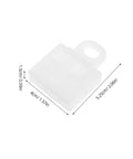 30 Pack Car Window Regulator Mounting Brackets White Plastic Channel Clips dimensions