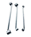 Heavy Duty Manual Pipe Bender For Spring Wire Tube Shaping Tool with three galvanized arms for shaping 16mm to 32mm pipes.