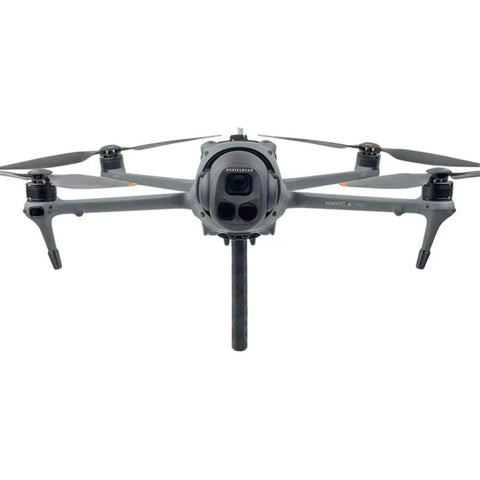 Front view of DJI Mavic 4 Pro Handheld Holder Takeoff Landing Mount For Mavic 4 Pro Drone Seamless One Take Aerial To Ground Shooting Bracket