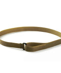 Four Pack Heavy Duty Luggage Tie Down Straps With Quick Buckles For Securing Trail Gear Locked Down On Tailgate Tours And Campouts Made From Strong Polyester Bungee That Grips Tight On Every Road Trip in khaki color