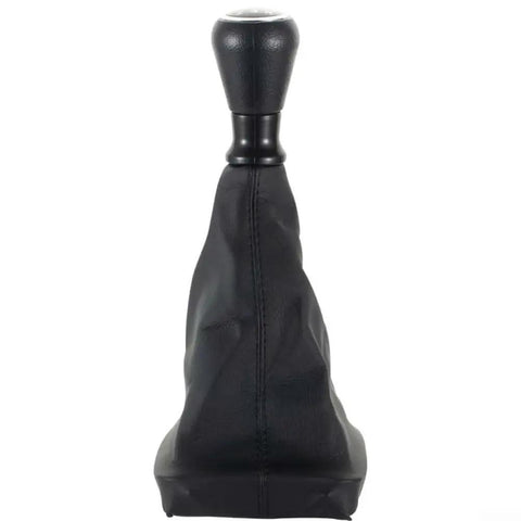 Upgrade Your Ride With This Sleek Black Manual Transmission Gear Shift Knob And Boot Replacement Kit For Peugeot 206 And 406 Models Featuring An Ergonomic Curved Design That Delivers A Grippy, Non-Slip Feel Perfect For Drifting Or Daily Cruising.