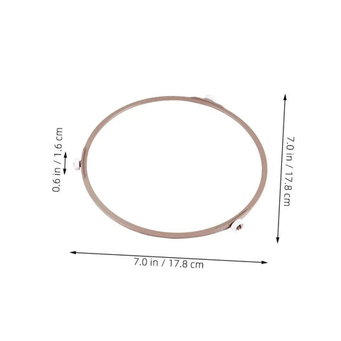 3 Pack Microwave Turntable Support Ring With Tough Grip Glass Plate Roller And Built Tight Replacement Tray Holder Keeps Your Meal Plate Locked In For Smooth Spinning Daily