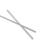 6063 Aluminum Tubing 8mm OD By 6mm ID 300mm Length 1mm Wall Seamless Round Tube Industrial Grade DIY Furnishings Decor Craft Projects Lightweight Durable Metal Pipe Pack Of 2