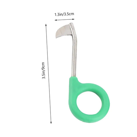 Pro Grade Grafting Ring Cutter Tool Set 2 Pack Fine Edged Trimmers for Gardening and Fruit Trees Quick Ring Stripping Neat Cuts and Minimal Bark Damage Ideal for Home Gardeners green ring cutter 3.5cm