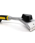 Two Point Five Inch Carbide Razor Blade Paint Remover Scraper with ergonomic handle, German tungsten blade visible