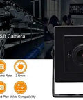 Mini HD USB Camera With Metal Case For Computer And Machine Vision 1MP 1080P Web Cam USB 2.0 UVC 30FPS Tiny Embedded Camera