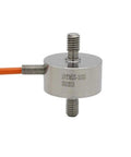 Mini Tension And Compression Load Cell Inline Sensor 0 To 300 Kg Capacity For Small Spaces High Accuracy With Stable Performance 1.0 To 1.5 mV Per V Sensitivity Stainless Steel Low Height Corrosion Resistant Ideal For Tight Enclosures Recommended, 50KG model
