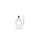 Metal Guitar Knob Position Markers 10 Piece Dope Set Indicator Plates For Tone And Volume Control Easy To Install Durable Metal Washer