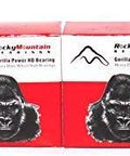 Three red Gorilla Power HD wheel bearing boxes for Polaris RZR front and rear bearings