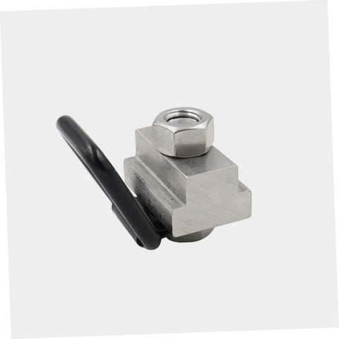Heavy Duty D Ring Tie Down Anchors bolt directly to truck bed rails, featuring a durable metal design for secure cargo hold.